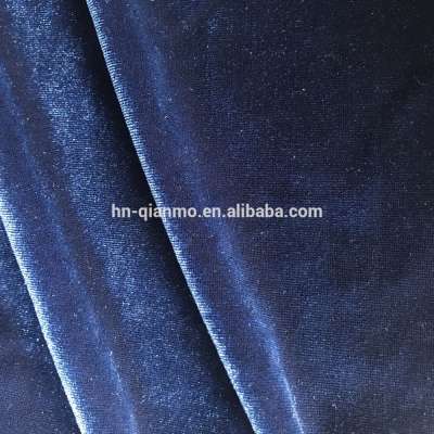 Fashion Shinny Silk velvet for dress making /Shinny Micro velvet fabric